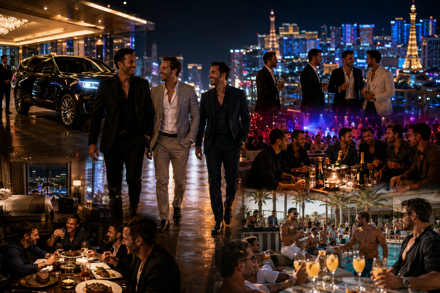 Las Vegas bachelor party 3 day itinerary