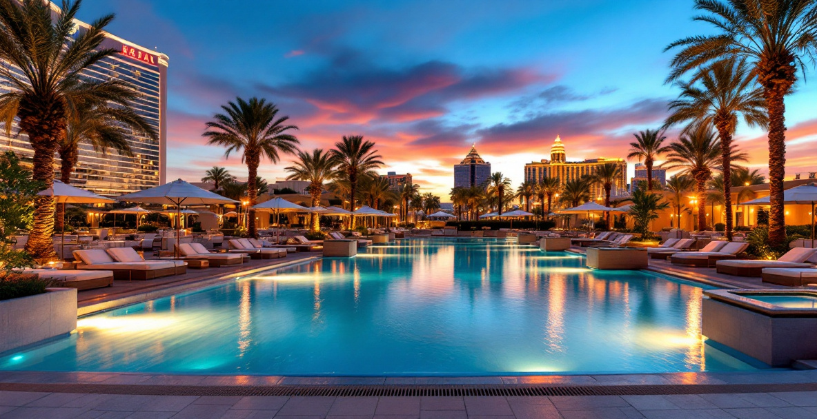 Las Vegas Labor Day weekend pool party and nightclub scene