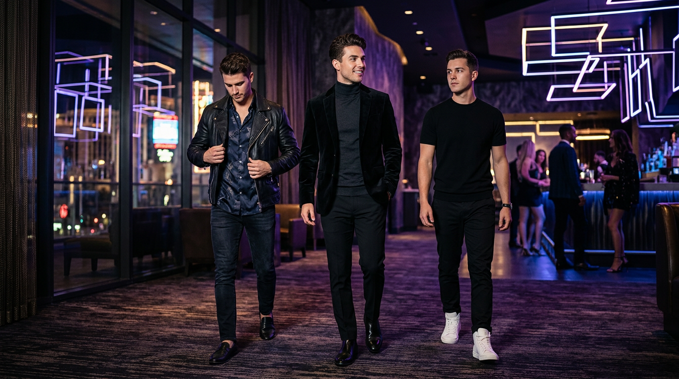 Las Vegas nightclub attire for men 2026 dress code